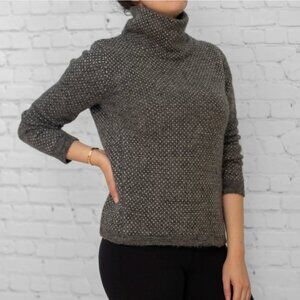 Red Maple Sportswear Alpaca Pima Cotton Turtleneck Sweater